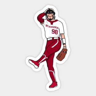 bahl the pitcher Sticker